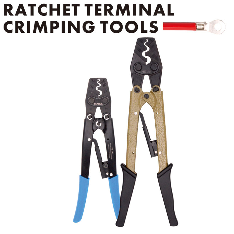 Crimping Pliers for Bare Terminals